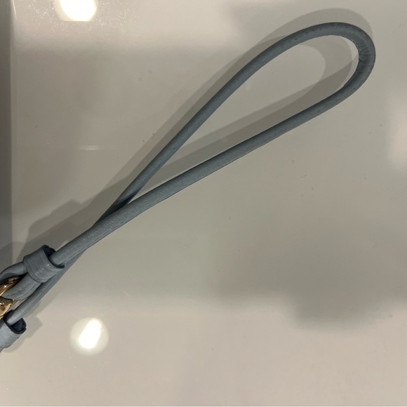 Coach Baby Blue Wristlet new without tags. - Picture 6 of 14